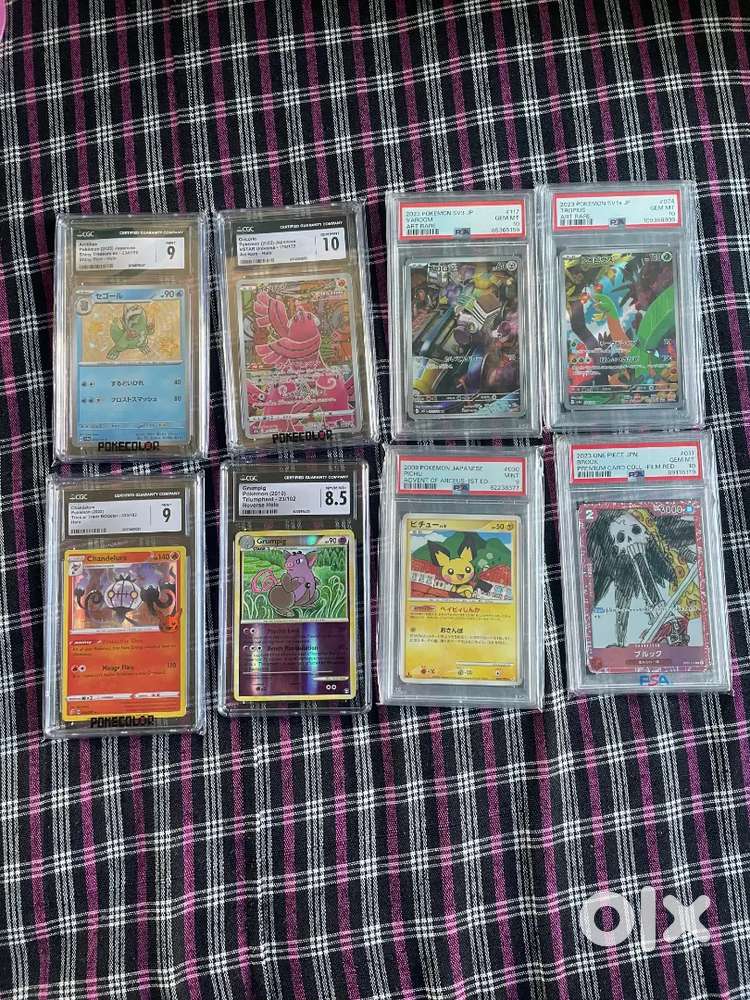 Orignal pokemon graded cards