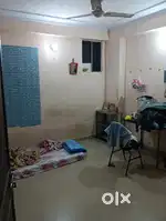 Room with attached bathroom and kitchen in 3bhk flat