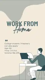Online work from home