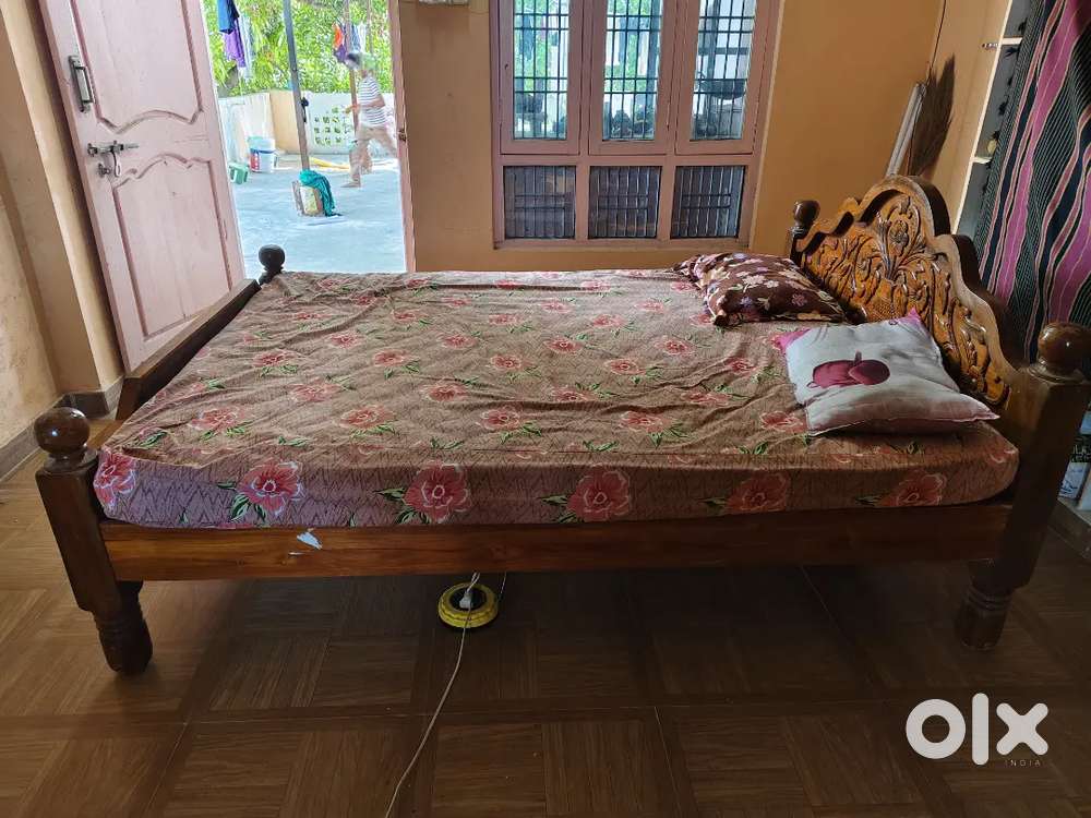 Double cot bed...