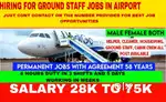 We are hiring for airport jobs