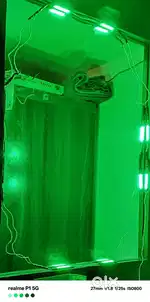 8 LED Green Lights