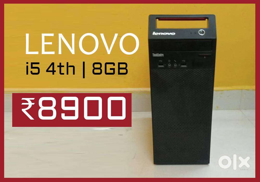 lenovo cpu - I5 4TH GEN  8GB RAM  COMPUTER PC  WARRANTY 1 YEAR
