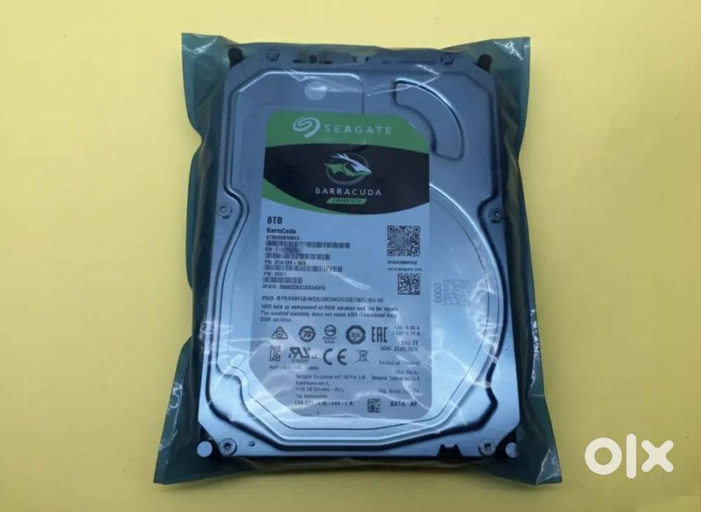 Seagate 8TB BarraCuda SATA III 3.5 5400 rpm Internal brand new