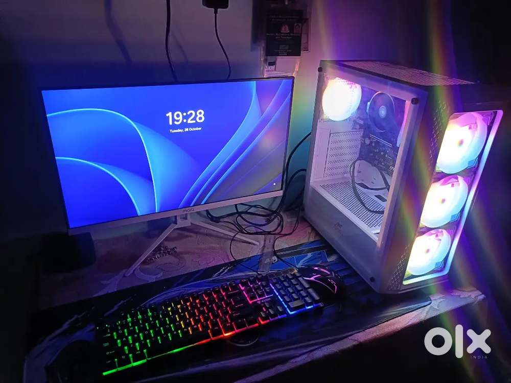 Powerful Ryzen Gaming + Editing Pc Combo- Ready to use !