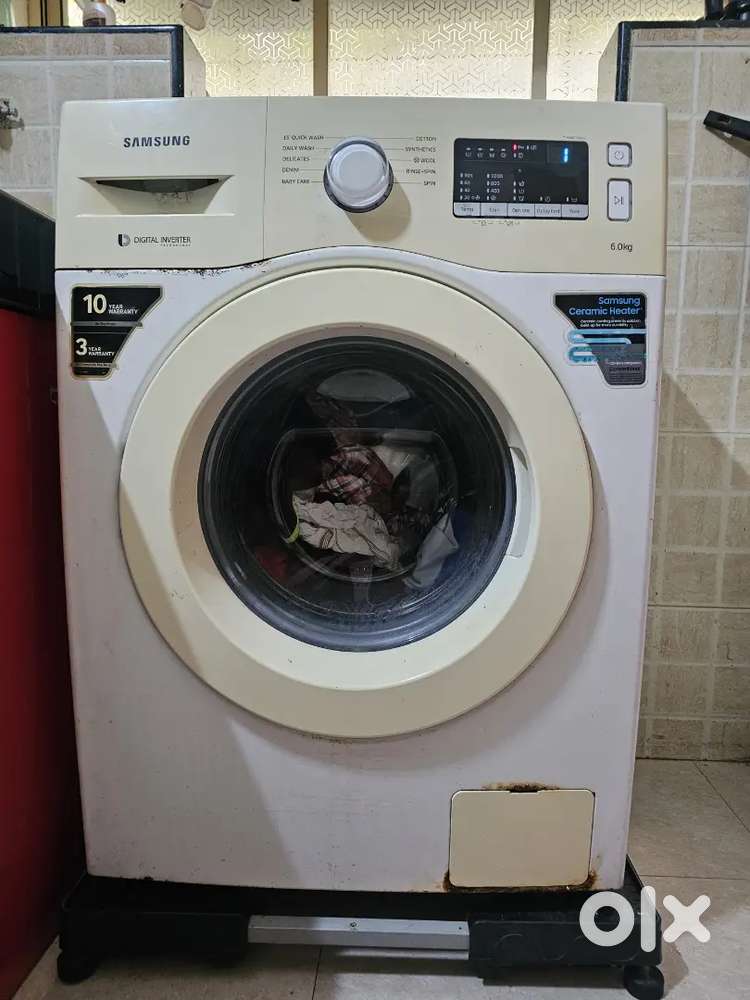 Samsung front load washing machine 6kg working condition