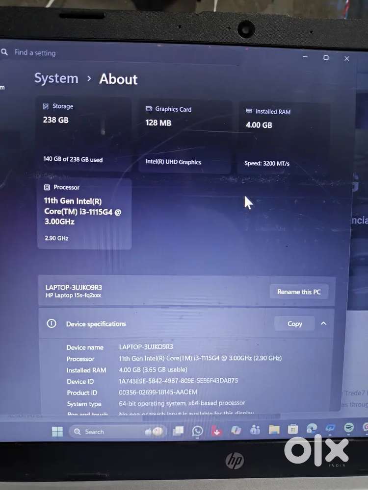 HP Laptop 15s