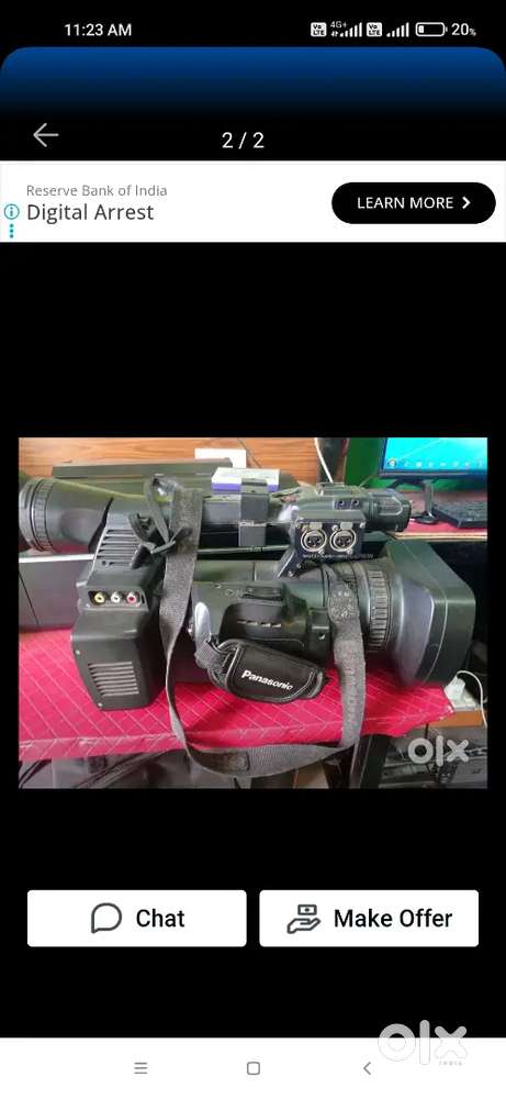 Panasonic video camera