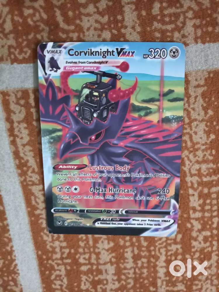 Corviknight VMAX Pokemon card