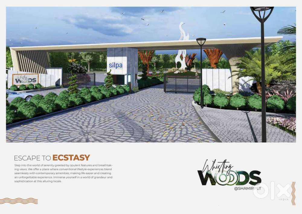 Farmlands/Weekend Houses for Sale  @ Shamirpet
