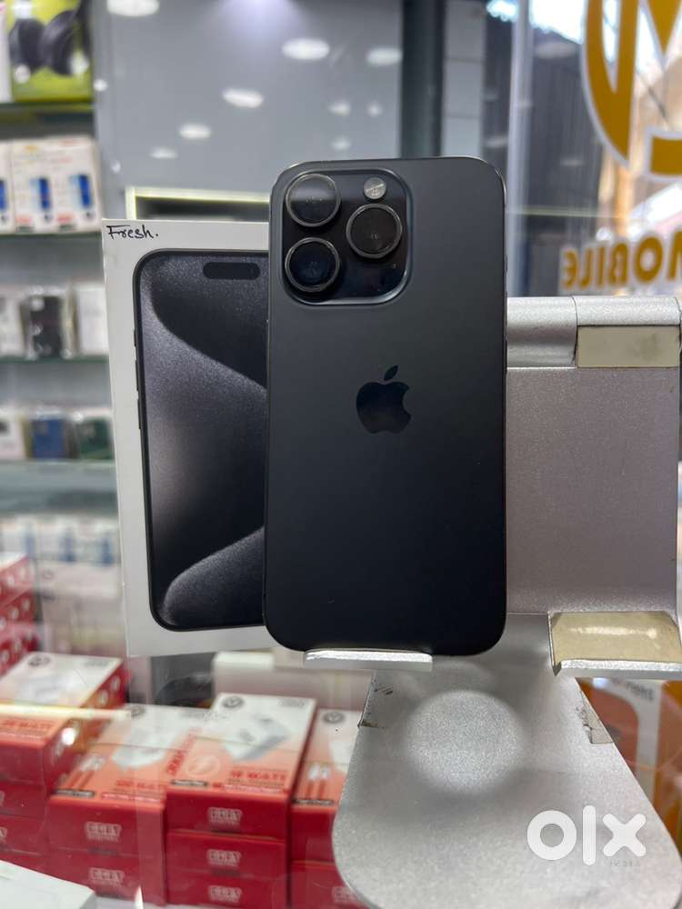 I phone 15 pro 256 gb gray (jain mobile) indian