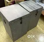 Storage galvanize container 100kg capacity