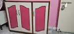 Wardrobe made from Greenboard in good condition
