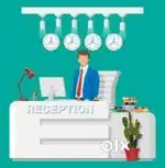 Require # Receptionist @Front Office Executive