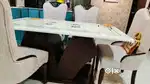 Dining table 6 seater and 4 chairs