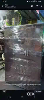 3 door Wardrobe available at Furnitures world showroom