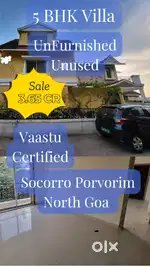5 BHK Villa unfurnished only for 3.65 CR in Socorro Porvorim