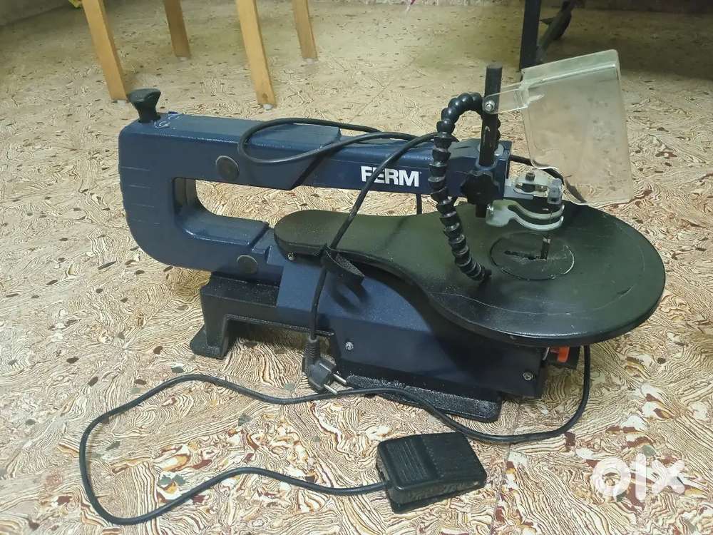 Miter saw and scroll saw ferm brand.