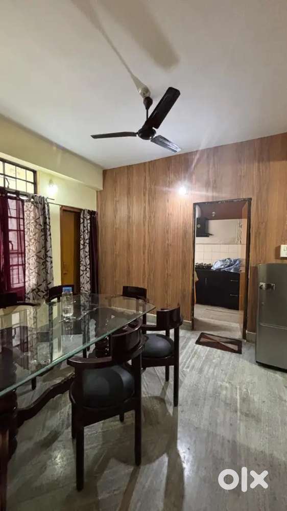 Fully Furnished 2bhk Flat with 2AC ,2washroom at Christian Basti ,