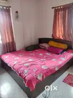Bed 5 feet by 7 feet double bed