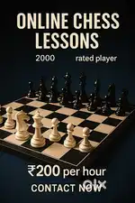 Become a chess champ-Online chess coaching 300/hr( 2000 Rated Coach)