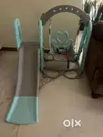 Kids sliding and swing 2in1 equipment