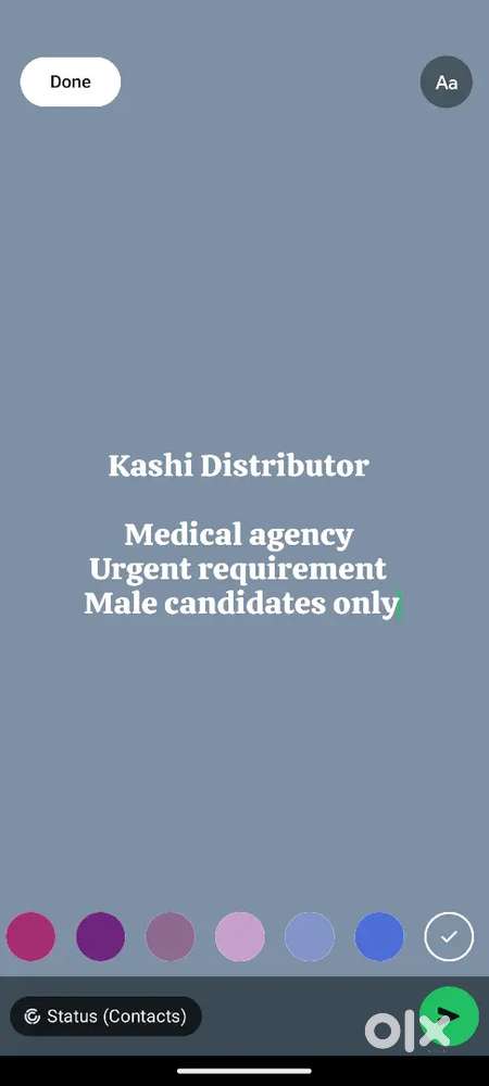 Medical agency work