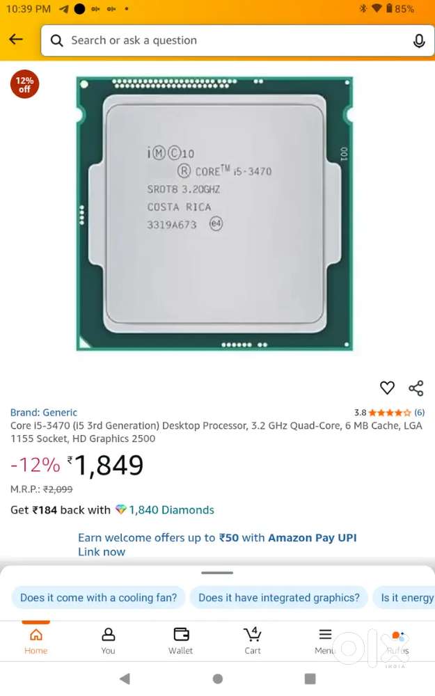 i5 3470 processor