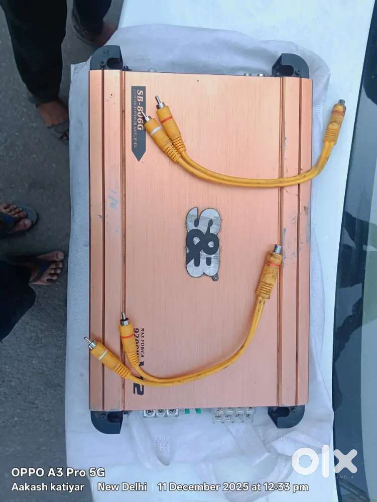 S&B SB-806G max power 9200W V12