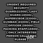 All High Rate Security Jobs chandigarh 2