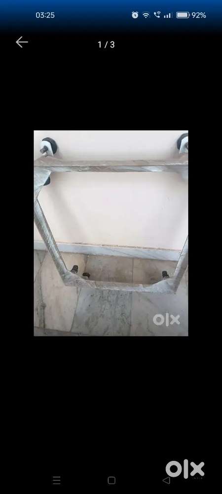 Unused washing machine stand for 12 kg machine