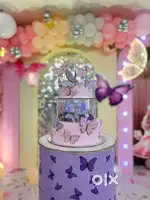 Cake sponch baking and cake icing