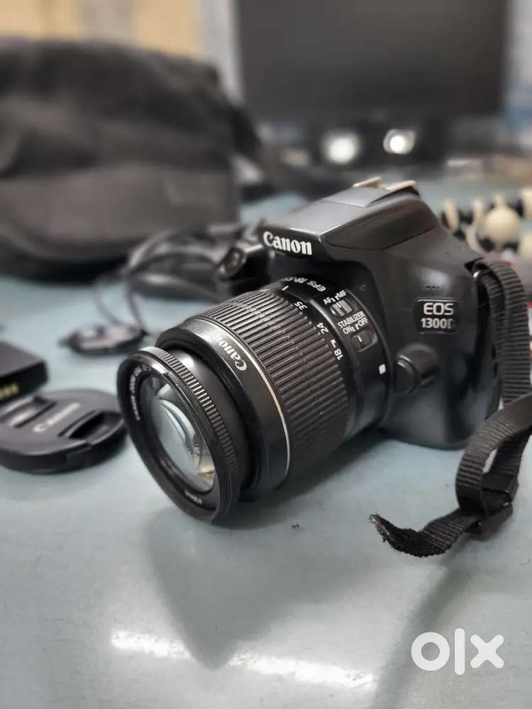 Cannon 1300 all new camera with all accessories & free mountable stand