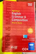 Unsed wren and martin english grammar book high school