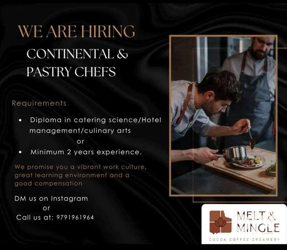 Pastry Chef and Commi 1