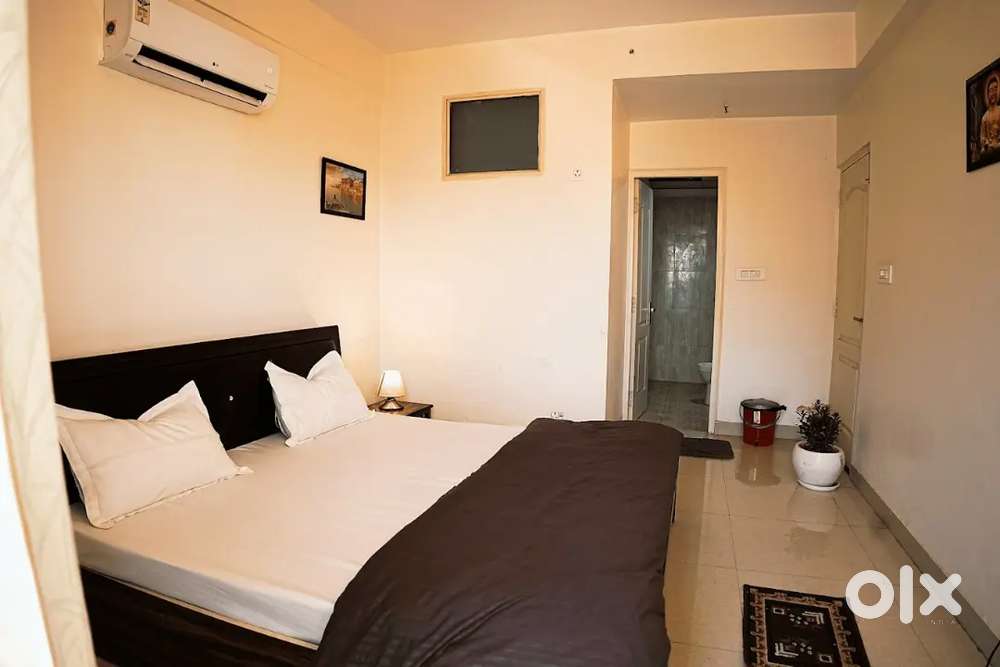 3bhk+servant (4bhk) fully furnished luxury flat near ekana palacio Lko