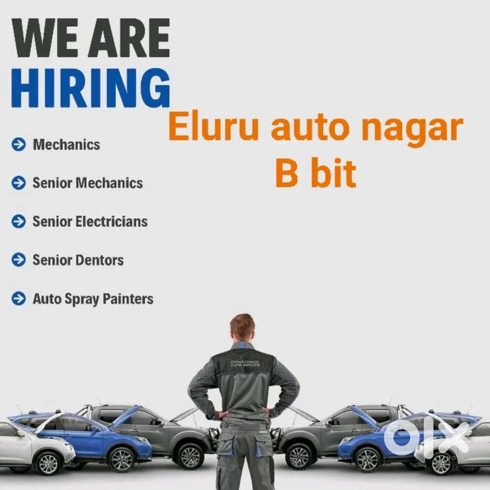 Car mechanics and deting and painting car works