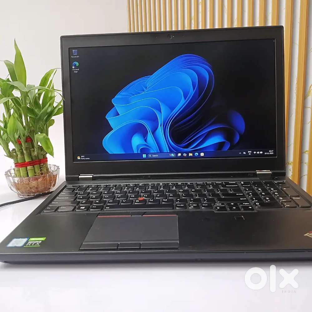 Lenovo ThinkPad P52 – i7 8th Gen  4GB GPU  Mobile Workstation
