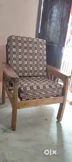 Wooden Single Seat Sofa