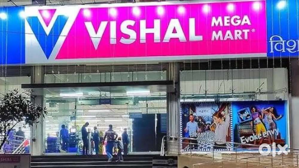 Urgent requirements 50 candidate need for girls in vishal mega Mart
