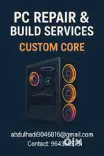 Affordable PC Repair & Custom Build – Fast & Reliable Service