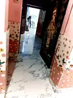 Ground floor 2BHK Hall+ Kitchen attached, 1Bathroom and 1toilet.
