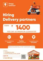 Wanted delivery executives for swiggy