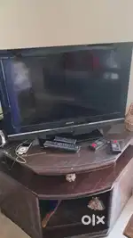 Bed with mattress