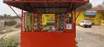 Iron plate made cart shop