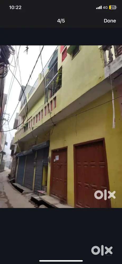 4 shop+ 1bike garaaz ground floor 1st floor apartment