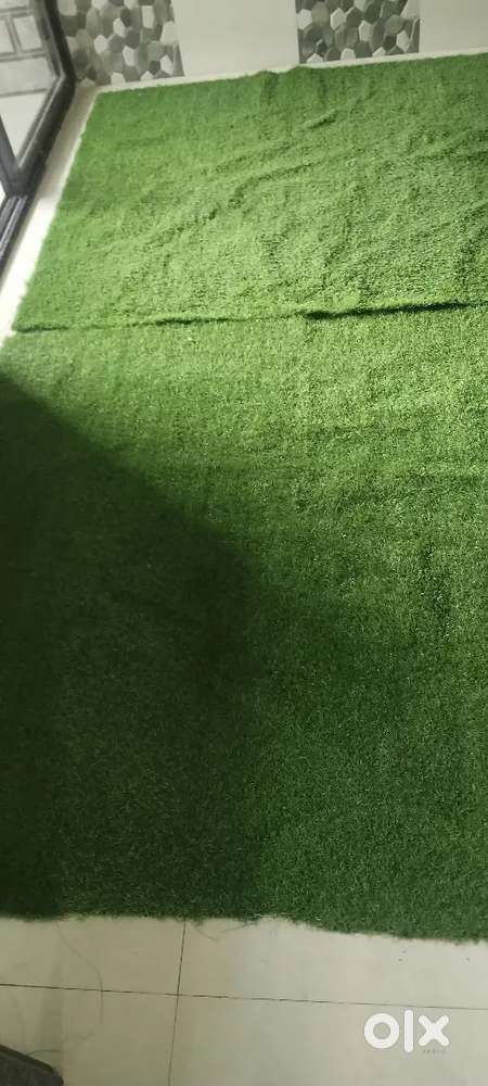 Grass carpet with night lamp