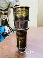 Antique Dollond London 1920 Vintage Brass Telescope 17 Inch
