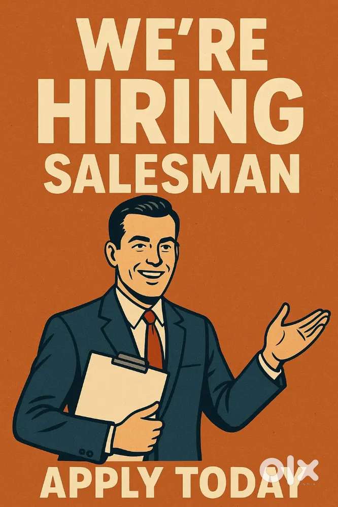 Hiring for Salesman