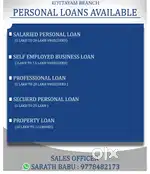 PERSONAL LOAN AVAILABLE